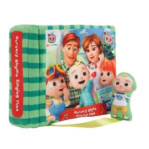 Cocomelon Nursery Rhyme Singing Time Plush book